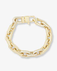 Melinda Maria Frankie Pave Chain Bracelet