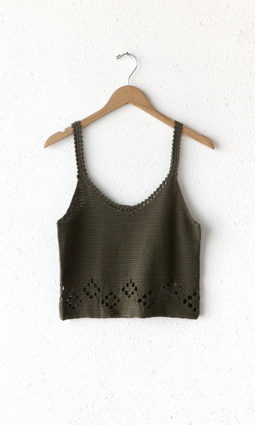 Greylin Dixie Crochet Top