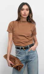 Greylin Daecy Ruched Side Knit Top
