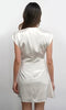 Greylin Wilson High Sine Doman Slv Side Twist Mini Dress