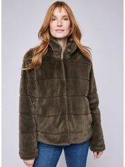 Gentle Fawn Ellington Faux Fur Jacket