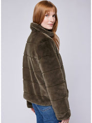 Gentle Fawn Ellington Faux Fur Jacket