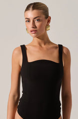 Astr Kendal Curved Neck Bodysuit