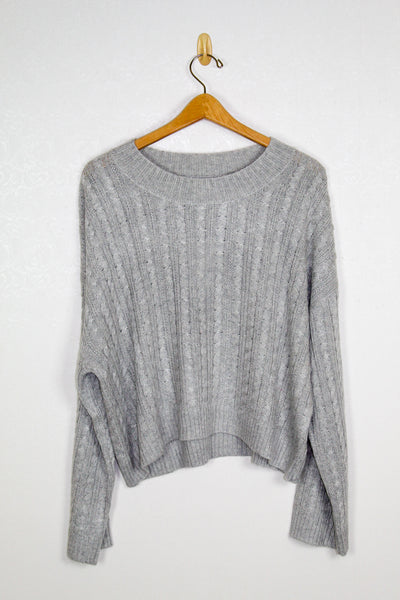 Lucy Paris Shay Cable Knit Sweater