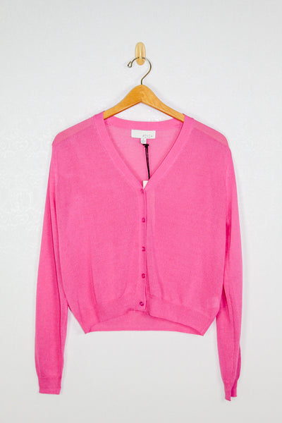 Pinch V-Neck Sweater Cardigan