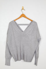 Deluc Blossom Open Back Sweater