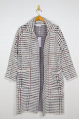 Sage The Label Marceau Houndstooth Coat