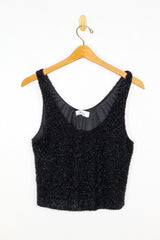 Sadie & Sage Creative Energy Lurex Knit Tank Top