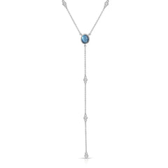 Elizabeth Stone Supernova Y Necklace