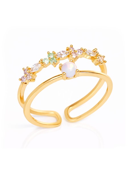 Tai Double Row Ring