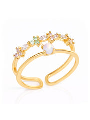 Tai Double Row Ring