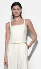 Greylin Jane Braided Strap Top