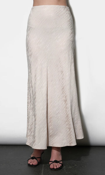 Greylin Joesphine Textured Maxi Slip Skirt