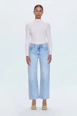 Pistola Lexi Mid Rise Bowed Straight