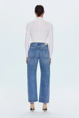 Pistola Lexi Mid Rise Bowed Straight