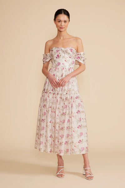 Lucy Paris Catrina Off the Shoulder Dress