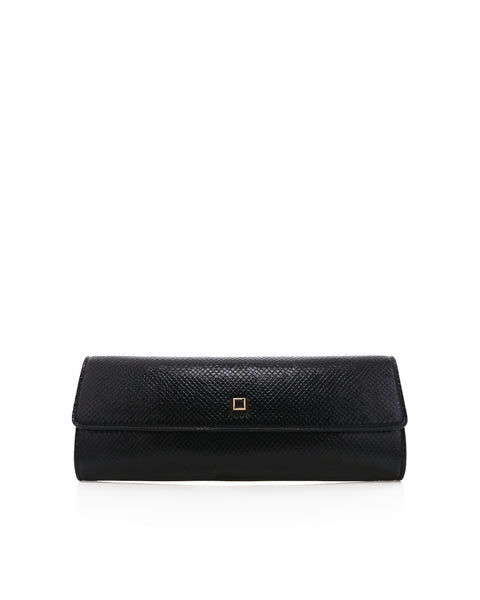 Billini Maddison Clutch Black Scale