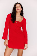 Mink Pink Bellini Knit Mini Dress