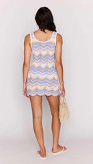 MinkPink Leone Crochet Mini Dress