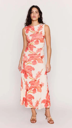 MinkPink Isla Mesh Midi Dress