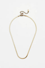 Brenda Grands Dainty Herringbone Necklace