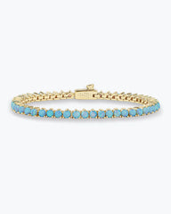 Melinda Maria Not Your Basic Bue Opal Bracelet