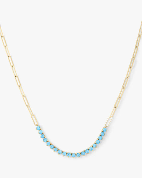 Melinda Maria Not Your Basic Blue Opal Samantha Tennis