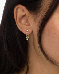 Melinda Maria Not Your Basic Soft Hoop Earrings