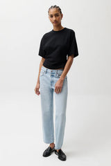 Pistola Lexi Mid Rise Bowed Straight