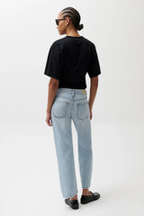 Pistola Lexi Mid Rise Bowed Straight