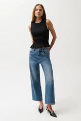 Pistola Kyra High Rise Bowed Ankle