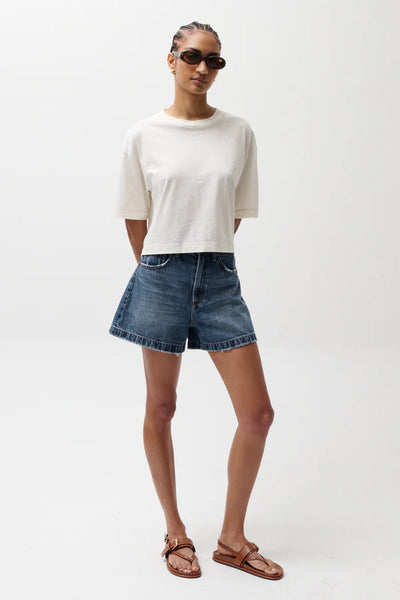 Pistola Sage High Rise A-Line Short