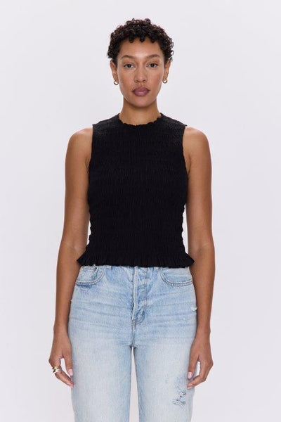 Pistola Phoebe Smocked Tank