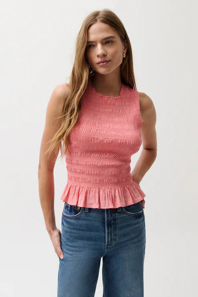 Pistola Phoebe Smocked Tank