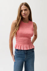 Pistola Phoebe Smocked Tank