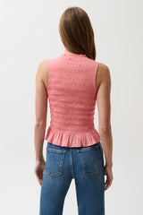 Pistola Phoebe Smocked Tank