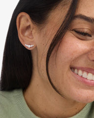 Melinda Maria Radiant Studs Silver