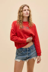 Daydreamer Redy Set Go Shrunken Raglan Sweatshirt