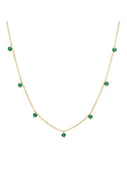 Tai Green Drop Necklace