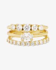 Melinda Maria She's So Stacked Ring