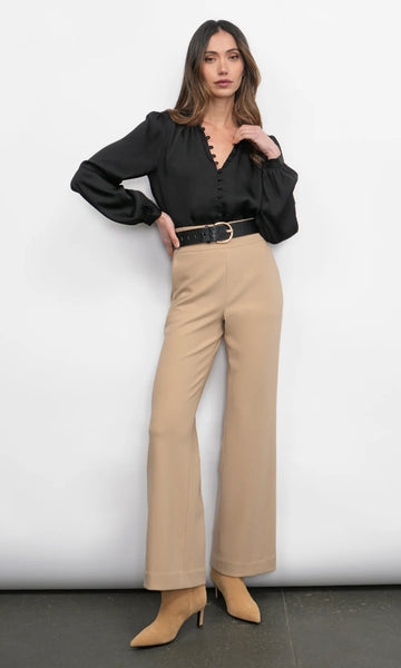Greylin Silvie Wide Leg Knit Trousers