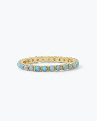 Melinda Maria The Micro Heiress Blue Opal Ring