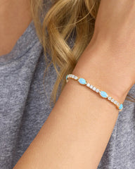 Melinda Maria The Maven Tennis Bracelet