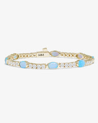 Melinda Maria The Maven Tennis Bracelet