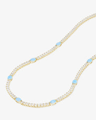 Melinda Maria The Maven Tennis Necklace