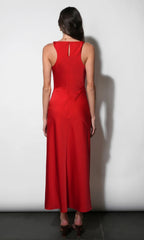 Greylin Yasmine Twist Strap Maxi Dress