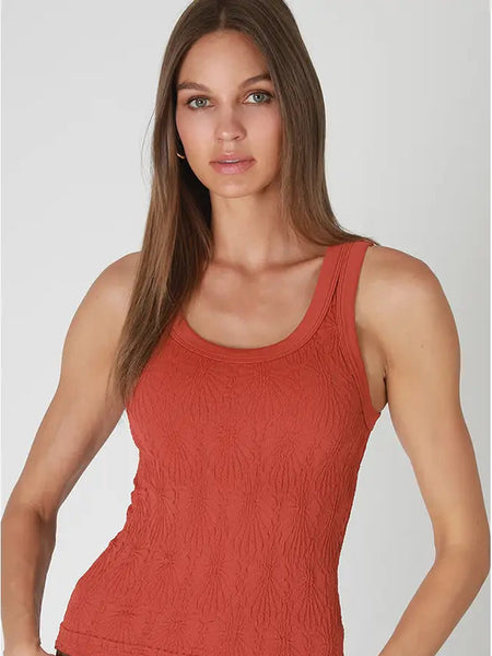 Nikibiki Rev Lace Textured Tank Top