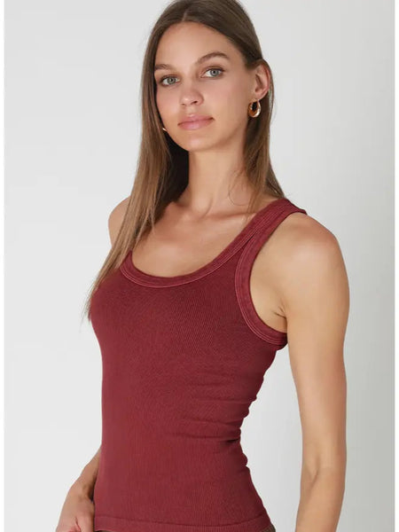 NikiBiki Vintage Reversible Ribbed Tank