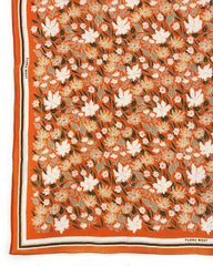 Silk Bandana Scarf - Botanical Garden Floral