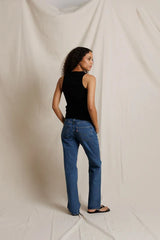 Perfectwhitetee Daphne Heavy Rib High Neck Tank